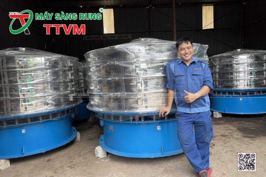 máy sàng rung giá bao nhiêu