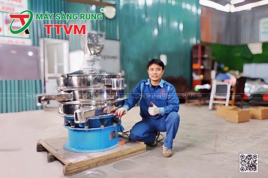 tầng sàng trong máy sàng rung